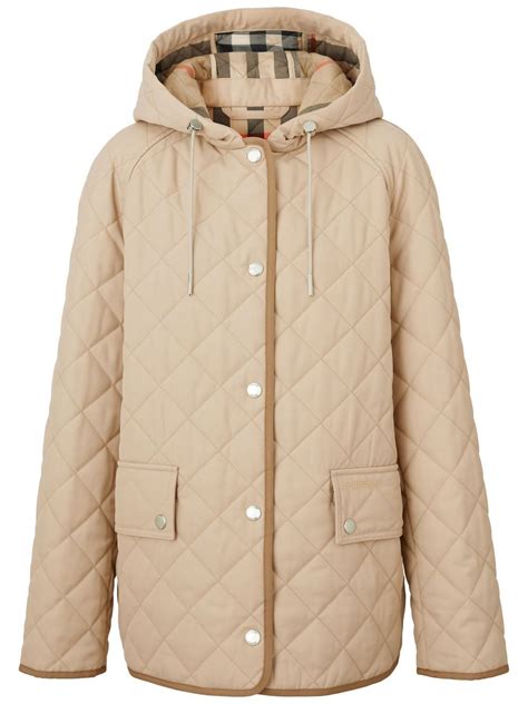 burberry hooded jacket|burberry jacket men's quilted.